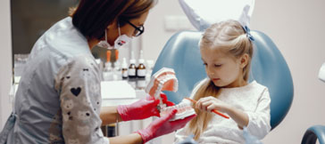 Orthodontic preventive treatment for children